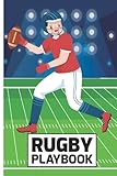 Rugby Coaching Playbook: My Rugby Record Coaching Log Book For Beginners & Professionals