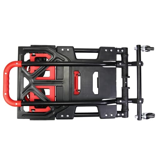 Dolly Cart plegable para transporte portátil con ruedas miniatura 6