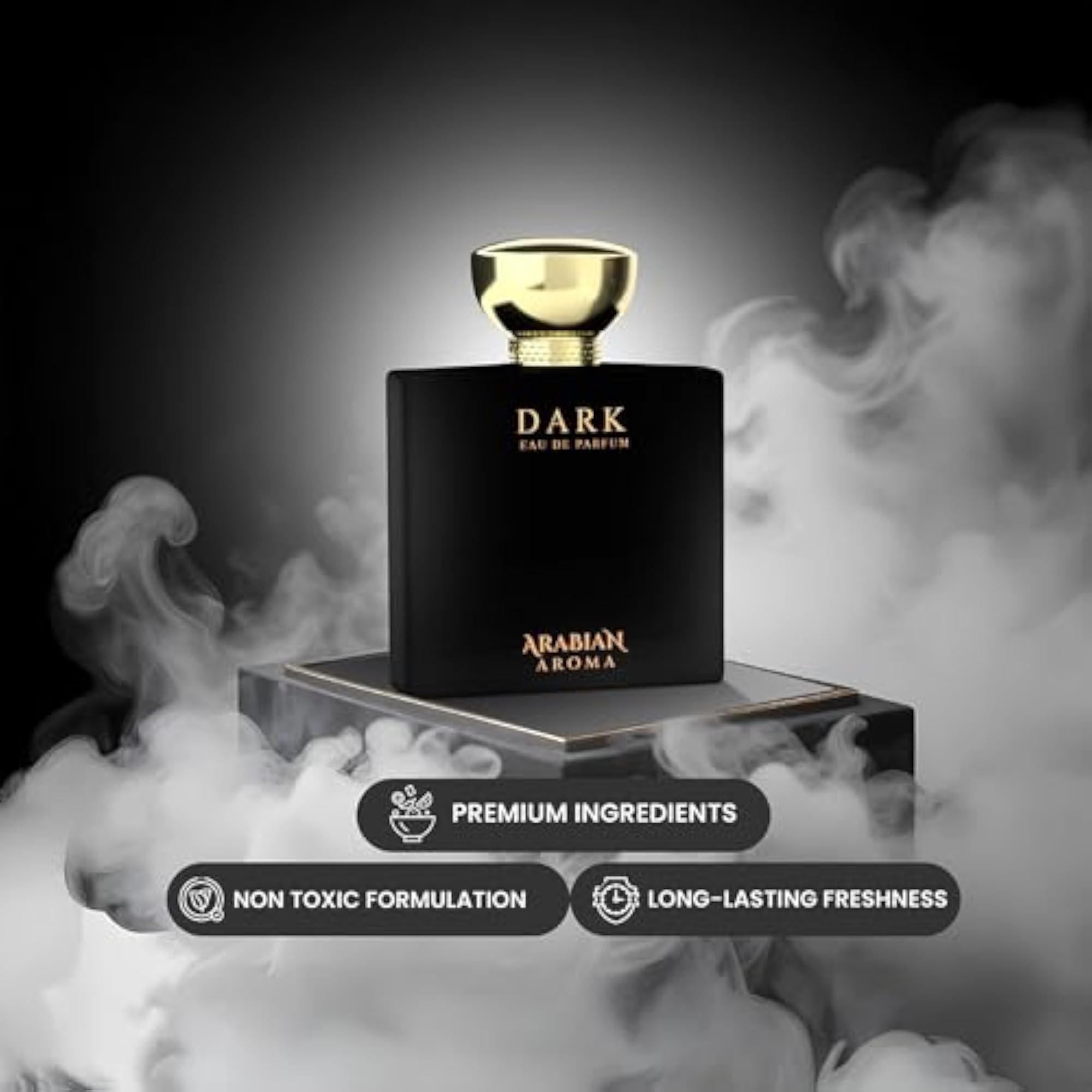 Men's Dark Luxurious Exotic Scent Eau De Parfum