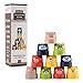 Gioco di torre da coltivatore, set di blocchi da biulding in legno, grande, non tossico, impilabile, giocattolo educativo per bambini