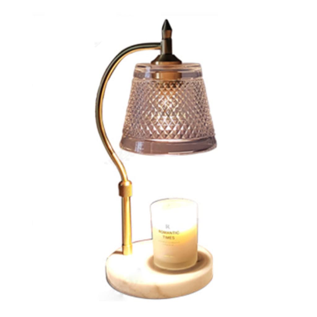 ppARK Dekoration Vintage Aromatherapie Wachs schmelzende Lampe Aromatherapie schmelzende Wachs Lampe Dimmbare zeitgesteuerte Schlafhilfe Schreibtischlampe Kerzenwärmer Kerzenlampe kerzenwärmer