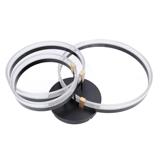 Plafonnier LED 3 anneaux réglable pour en finir avec la lumière agressive