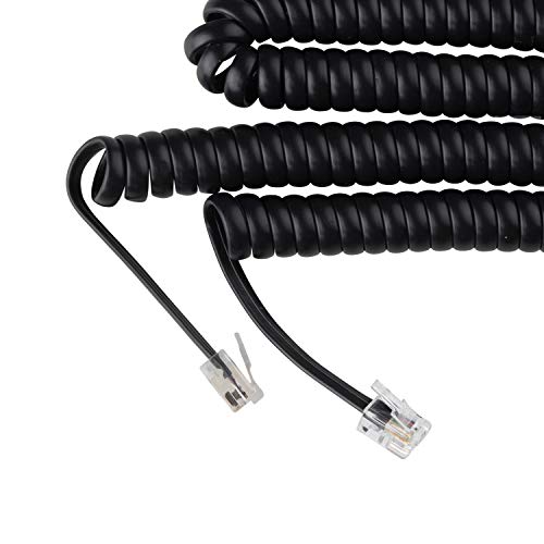 iSoHo-Phones-Phone-Cord-for-Landline-Phone--Tangle-Free-Curly-Telephones-Land-Line-Cord--Easy-to-Use-Excellent-Sound-Quality--Phone-Cords-for-Landline-in-Home-or-Office-25ft
