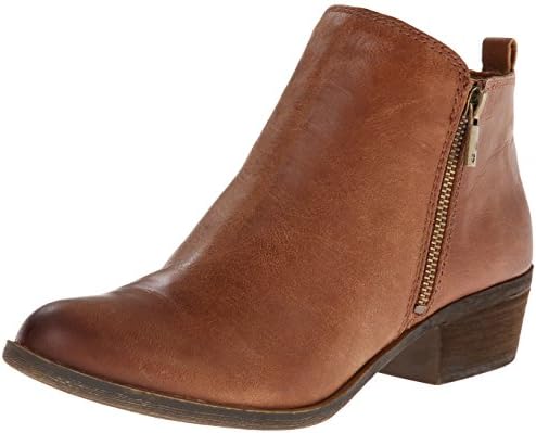 Lucky Brand womens Basel Ankle Bootie, Toffee, 10 Wide US