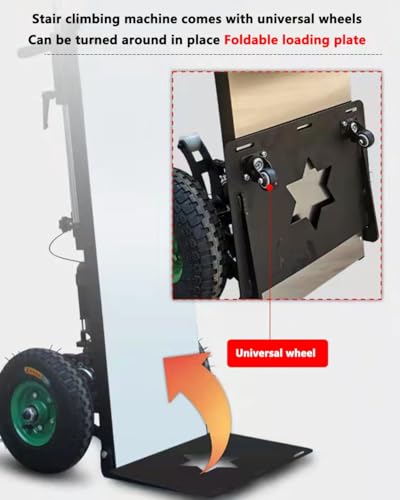 Carretilla eléctrica para escaleras con batería miniatura 6
