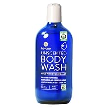 Certified Organic Unscented Body Wash by Be-One - Sensitive Skin - Moisturizing - Paraben & Sulfate Free - Vegan - All Natural - Soap - For Men & Women - Eczema - Gentle - Made in USA