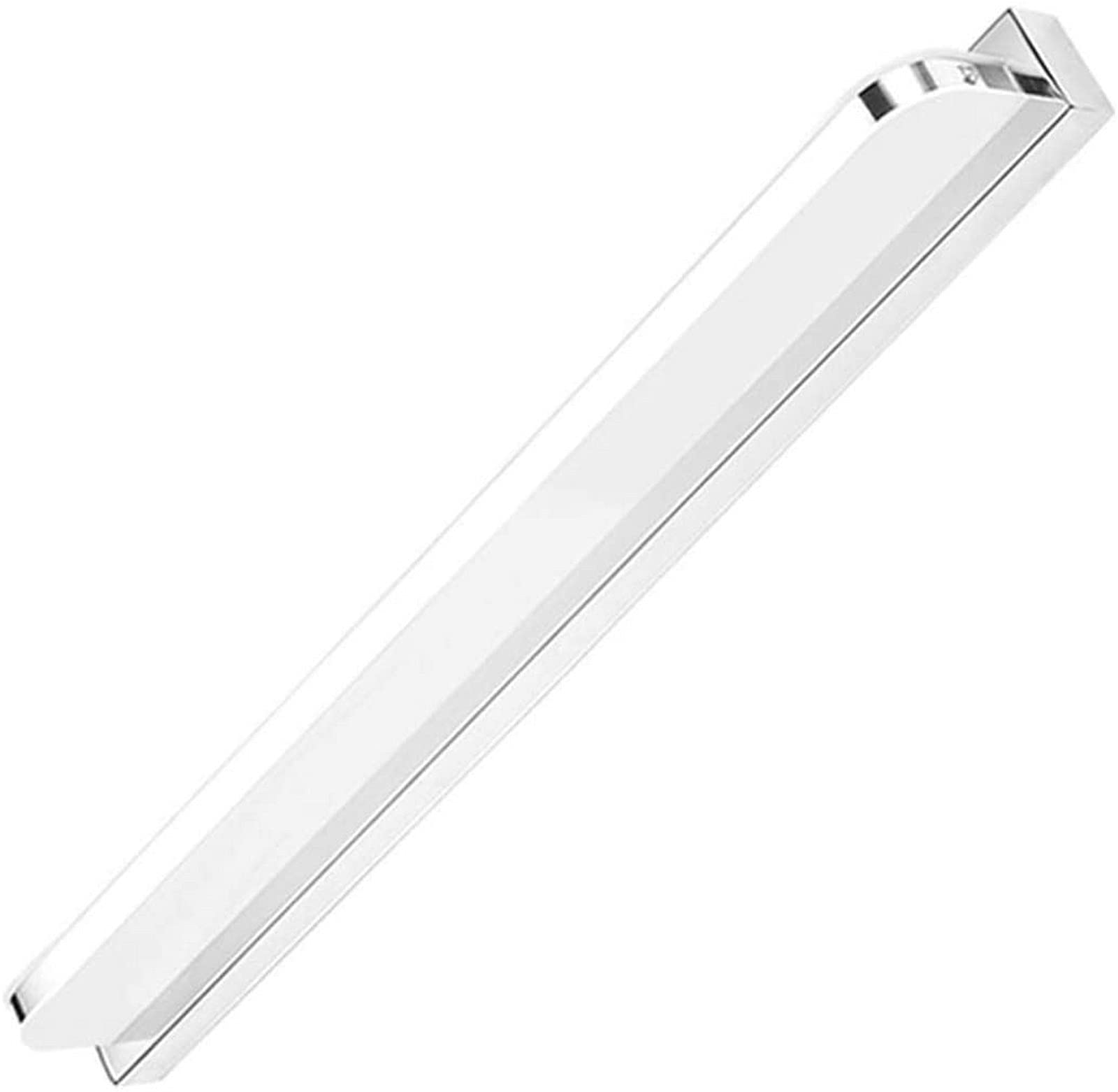 Applique murale en acier inoxydable Bianco luminaire de chevet et salle de bain chic