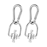 2pcs Locking Cap Key for 410A & R22 Refrigerant, Multi-Function Triple Refrigeration Locking Tools Accessories for Install and Removal HVAC Safety Covers Air Conditioning Equipment Servicing Hand Tool