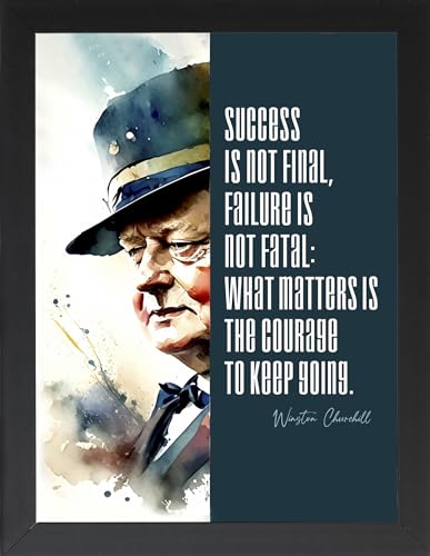 Famous Quote Framed Poster, Famous Quotes Poster, Inspirational and Motivational