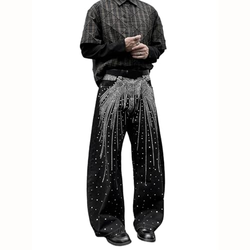 Jean style japonais ample pour homme idéal pour vos sorties d'été