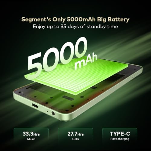 Image of Zeno 100 Lite | UNISOC Octa-Core Processor | 2GB + 4GB RAM 64GB Storage | 5000mAh Battery | 6.6 inch HD+ 90Hz Display | DTS Sound | Pure Black