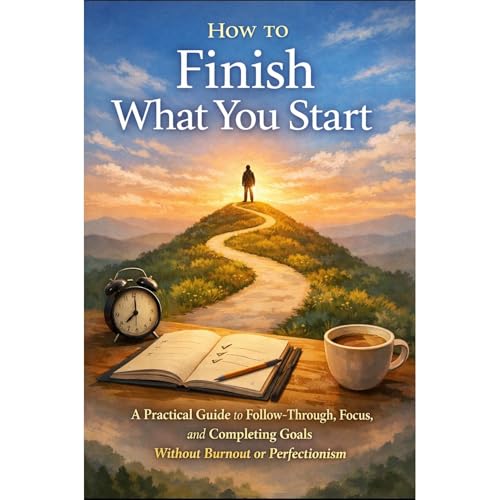 How to Finish What You Start Audiolibro Por John Hoffman arte de portada