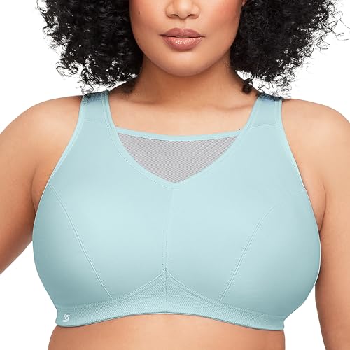 Image of Glamorise Women's Stretch Cotton Non-Wired Sports Bra