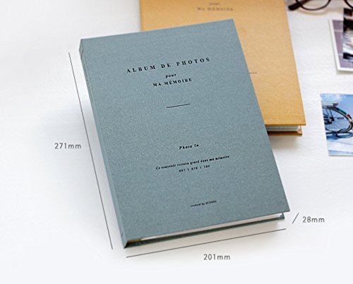 ICONIC Photo in - Spring Photo Album - Album de Photos Slip in Photo Album (4 x 6 inches, Indi Blue) - Thumbnail 5