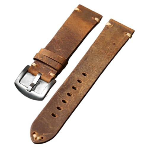 [X] nhChU[Xgbv 18 19 20 21 22MM uE ubN g \tg YuXbg @BvXgbvɍœK vXgbv(B Silver Buckle,21mm)