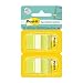 Post-it Standard Page Flags in Dispenser  1in Wide, Bright Green 100 Flags, 680-BG2