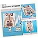 Imagen de ibasenice De Juguete del Sistema Digestivo  para Niños Kit De Manualidades Educativo 2 Juegos Fácil De Ensamblar Adecuado para Experimentos Científicos Juguetes Interactivos para Aprender Cuerpo