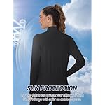 TACVASEN Women's Workout Jackets Lightweight Athletic Jacket Zip Up UPF 50+ UV Protection Long Sleeve Sun Shirt - Image 2