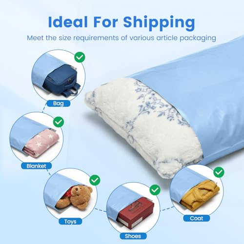 Image of Metronic Poly Mailers 19x24 250Pc Large Shipping Bags for Business Blue | Strong Adhesive Self-Seal Mailers Poly Bags for Clothes Heavy Duty Shipping Envelopes Mailing Bags for ECommerce Packaging