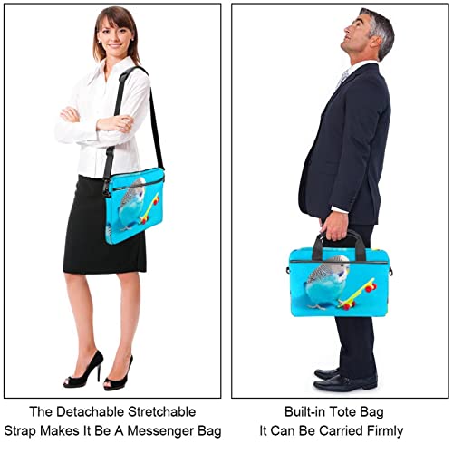 Sac ordinateur portable 13-14 pouces Budgerigar multicolore