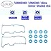 VS50646R VS50402 Valve Cover Gasket Set ，Valve Gaskets Compatible with 2005 2006 2007 2008 2009 2010 Ford Mustang 4.0L V6 SOHC 12V,Replace AVC498S 151071201