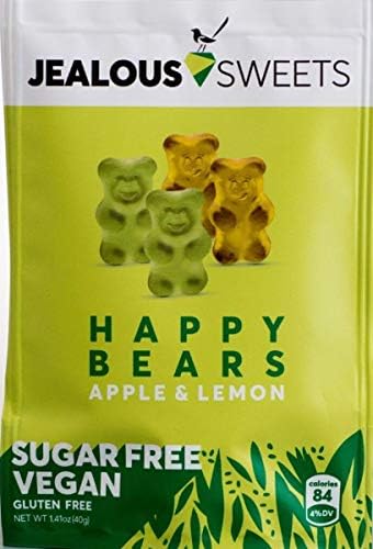 Jealous Sweets Sugar Free Happy Bears, 40 g JEAHB40