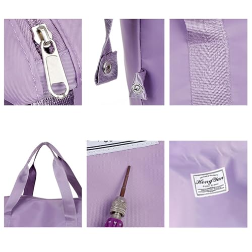 Folding Luggage Bag Expandable Rolling Duffle Pack With Wheel Cloth Clot Dry-Wet Separation Large Capacity Weekends Bag Luggage Bag With Wheels3