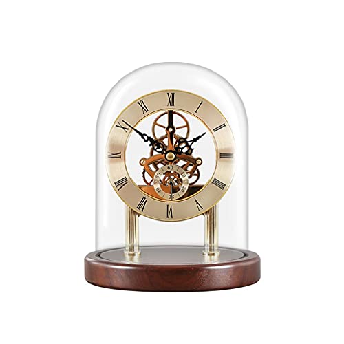 Reloj de mesa pequeño minimalista y moderno adorno para mueble del hogar 2