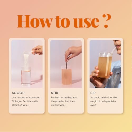 Image of Trunativ Collagen Supplements | Advanced Japanese Marine Collagen Powder for Women & Men | Type 1 and 3 Hydrolyzed Peptides | Supplement with Hyaluronic Acid | Supports Skin Glow, Hair Growth, and Nail Strength | Mango Citrus (200g)