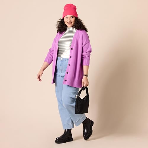 Image of Amazon Essentials Women's Relaxed Fit Midweight Cardigan Sweater