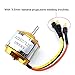 FPVDrone A2212 1000KV Brushless Outrunner Motor 13T with 3.5mm Male Banana Connectors for RC DIY Aircraft Multi-Copter Quadcopter Drone