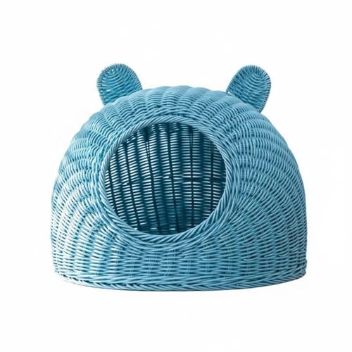 Panier tressé pour chat idéal pour la maison et le balcon