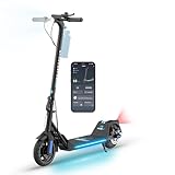 Gyrocopters FlashX Latest Electric Scooter for Adults & Teens with LED Lights, Smart Anti Theft Lock APP, Cruise, Speed 32km/h Upto 32km 350W Motor, Foldable Escooter, 8.5” Tires, UL2272 Approved