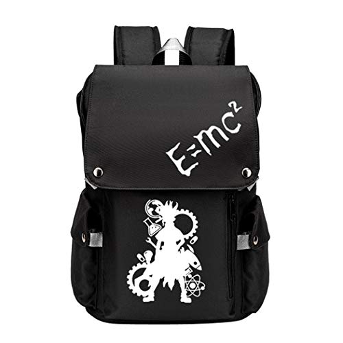 Mochila de Dr. Stone negra perfecta para llevar al instituto y la universidad