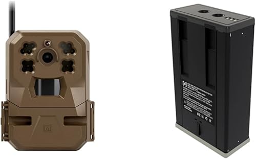 Miniatura 1 de Moultrie Mobile Edge - Cámara de rastreo celular con batería recargable, conexión automática, cobertura nacional, video de 720p con audio, memoria