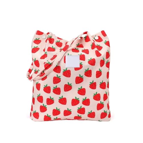 Corduroy Women Girl Lady Canvas Shoulder Cord Purse and Handbags with Inner Pockets