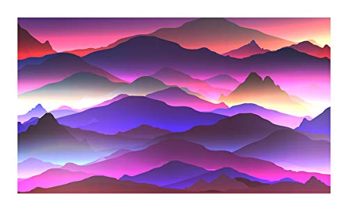 Bgraamiens Puzzle-The Hills Beyond-1000 Pieces Color Challenge Jigsaw Puzzles