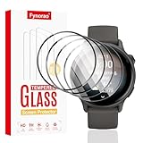 Fynorao Lot de 4 films protecteurs d'�cran hydrogel pour Garmin Vivoactive 6/5, souple et flexible, couverture compl�te, bulles, auto-extinction, anti-rayures, haute sensibilit�, transparent