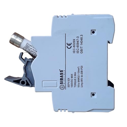 Image of Kenbrook Solar Sibass DC Fuse 20A with Fuse Holder (20A - Set of 3)