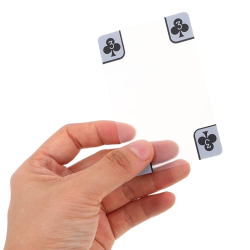 Mazo de naipes plástico impermeable acabado mate miniatura 4
