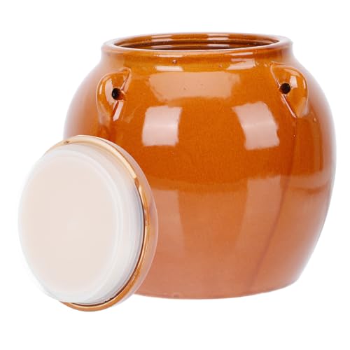 LIFKOME 密封蓋付き漬物容器 中型斤 保存に便利 豆 野菜用 伝統的デザイン キッチン整理に 家 飲食店対応 贈答用にも適した保存ジャー