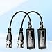AHDs/CVI/TVI Twisteds Pair Video Transmitters for Enhanceds Signals Stability and for CCTV Systems Passive Video Balun