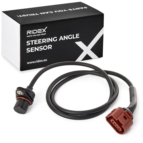 RIDEX 3252S0022 Sensor de ángulo de dirección con cable compatible con VW Polo IV Hatchback 9N, 9A