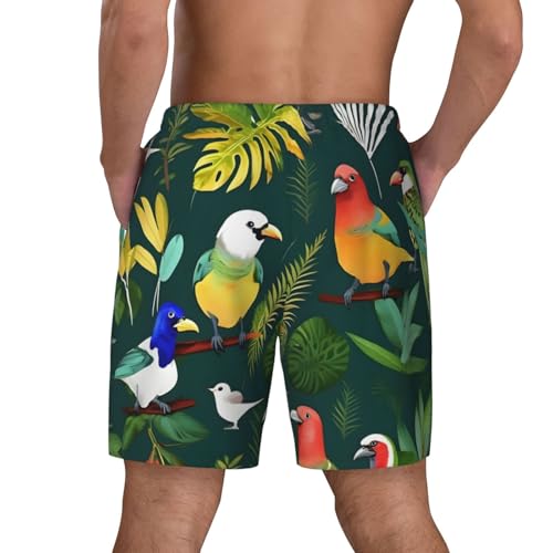 Short de bain séchage rapide homme à doublure de compression