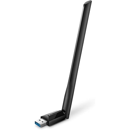 TP-Link Archer T3U Plus AC1300 High Gain Dualband USB Stick WLAN-Adapter mit High-Gain Antennen (bis zu 867 Mbit/s auf 5GHz und 400 Mbit/s auf 2,4GHz, Kompatibel mit Windows 10/8.1/8/7 und Mac OS X)