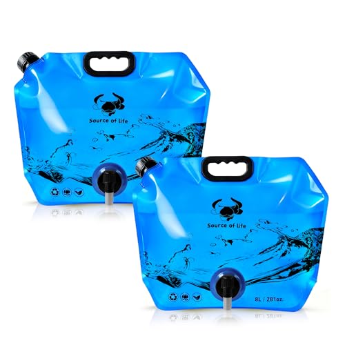 Collapsible 8L BPA-Free Water Storage Bag