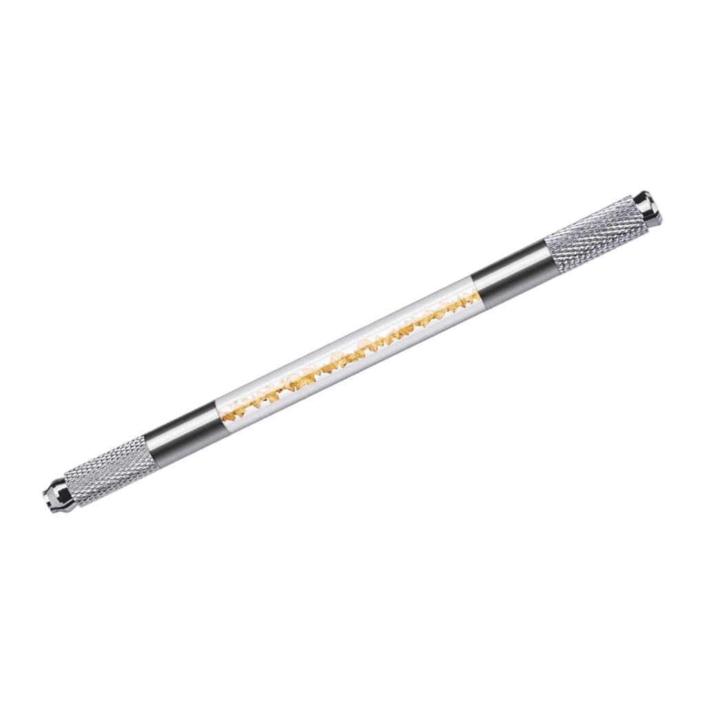 Permanent Makeup Supplies Double Head Microblading Manual Pen Gold Machines Parts Tattoos Art Health-picture-10