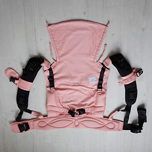 Schmusewolke Comfort Maxi babydrager voor kleine kinderen, koraal, biologisch katoen, peutermaat 10-24 maanden, 6-16 kg… - Image 5