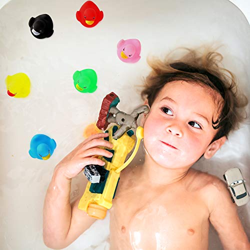 LUTER 48-delige Rubberen Badeendjes, Drijven en Piepen Mini Kleine Kleurrijke Eenden Badspeelgoed voor Douche… - Image 8
