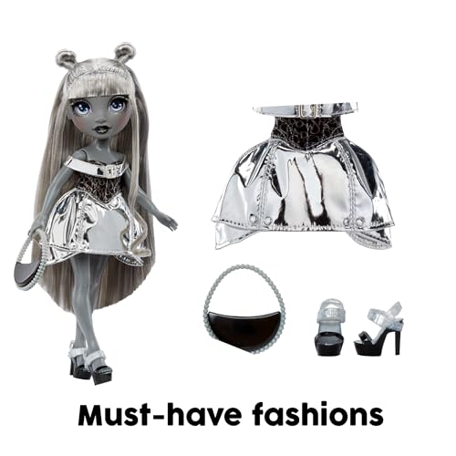Muñeca Rainbow High Luna Madison 27 cm Gris miniatura 2